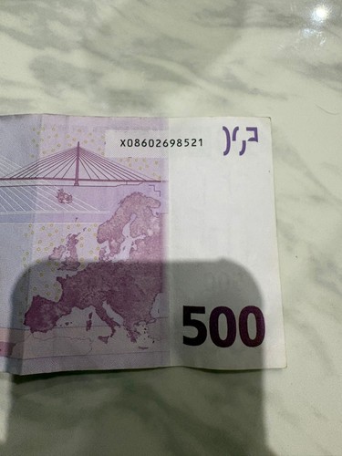 Banconota 500 trichet - banconota,