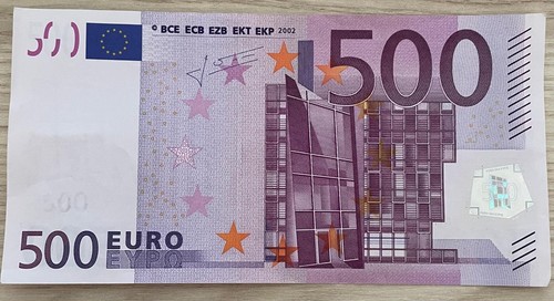 Banconota unione europea - europea, 500