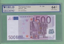 Banconota 500 euro Unione