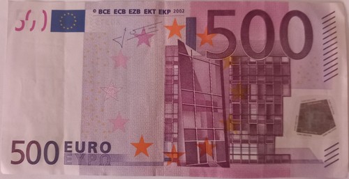 Banconota 500 euro - da,