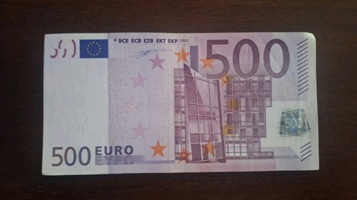Banconota 500 euro - da,