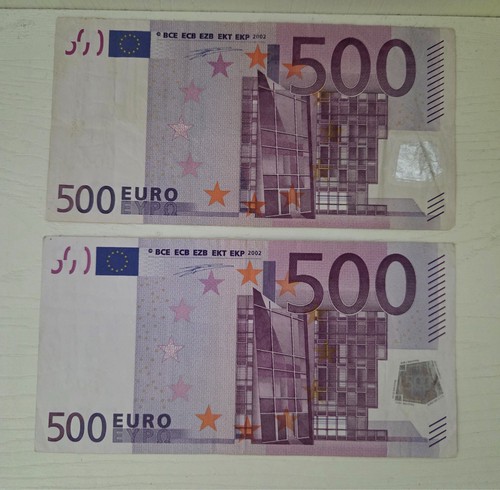 Banconote 500 euro - da,