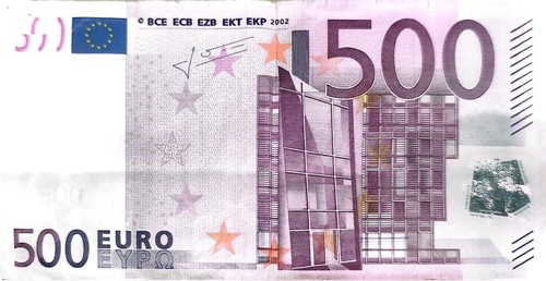 Rarissima banconota 500 - rarissima, da