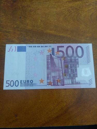 Banconota 500 euro serie - banconota,