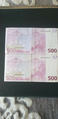 Banconota 500 euro - banconota, fuori