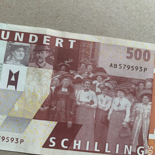 Banconota austria 500 - 🇦🇹,