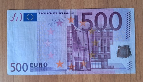 Banconota 500 euro 2002 - 500,