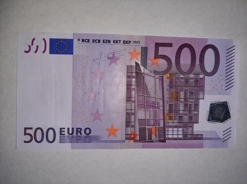 Banconota 500 euro trichet - da,