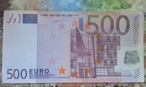Banconota 500 euro - 500,