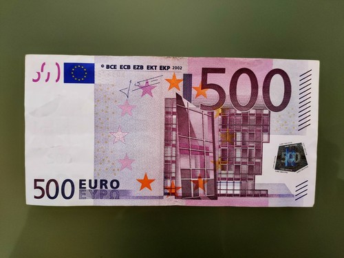 Banconota 500 euro 2002 serie - 500,