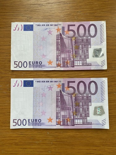Banconote 500 euro emesse - da,