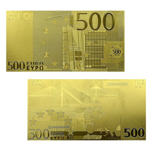 Banconota ricordo euro 500 - banconota,