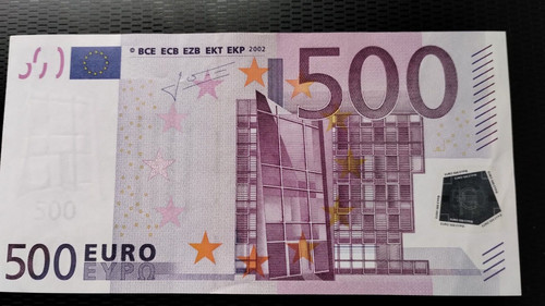 Banconota collezione 500 - da,