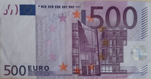 Banconota 500 euro 2002 - banconota,