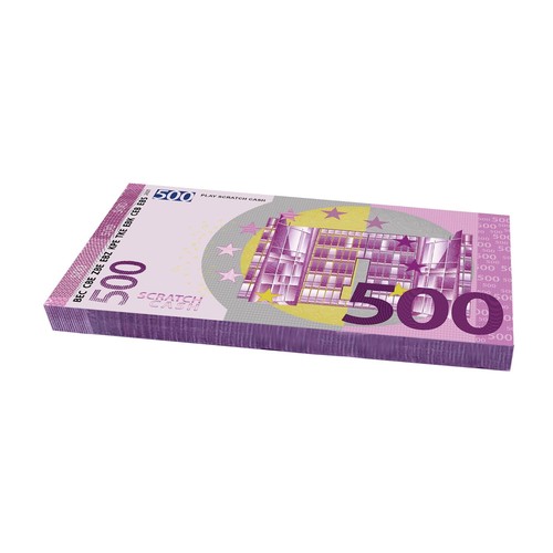 Scratch cash euro - scratch, 100
