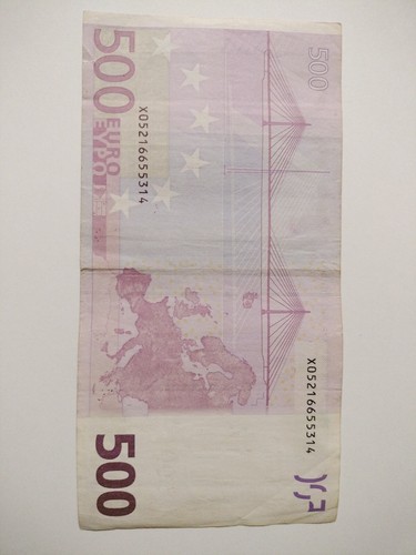 Banconote 500 euro - banconote, da
