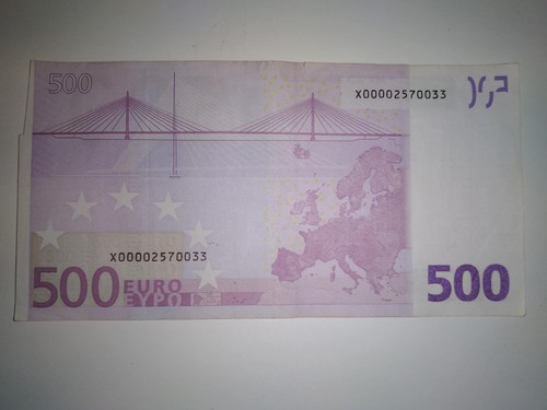 Banconota 500 euro - banconota,